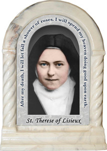 St. Therese of Lisieux Prayer Desk Shrine St. Therese of Lisieux Prayer Desk Shrine