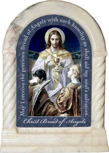 Christ, Bread of Angels Prayer Desk Shrine Christ, Bread of Angels Prayer Desk Shrine