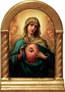 Immaculate Heart of Mary Desk Shrine Immaculate Heart of Mary Desk Shrine
