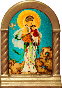 Our Lady of China Desk Shrine