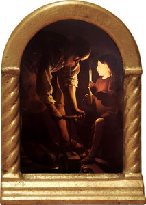 St. Joseph the Carpenter Desk Shrine St. Joseph the Carpenter Desk Shrine