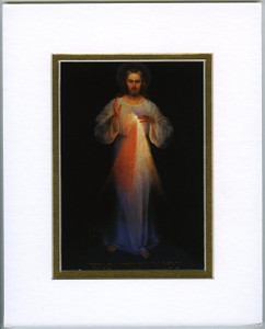 Divine Mercy: Fine Art Print with Matte Divine Mercy: Fine Art Print with Matte