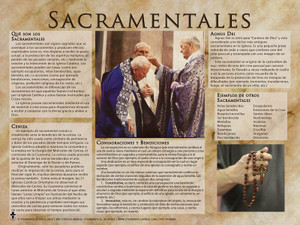 Spanish Sacramentals Explained Poster Spanish Sacramentals Explained Poster