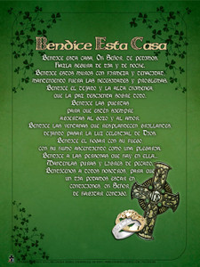 Spanish Irish "Bless This House" Poster Spanish Irish "Bless This House" Poster
