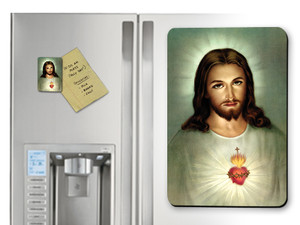Traditional Sacred Heart of Jesus Magnet Traditional Sacred Heart of Jesus Magnet