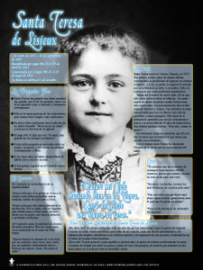 Spanish Saint Therese Explained Poster II Spanish Saint Therese Explained Poster II