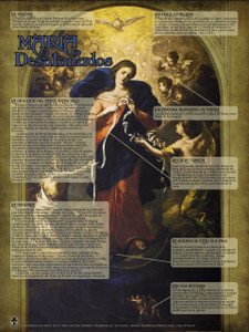 Spanish Mary Undoer of Knots Explained Poster Spanish Mary Undoer of Knots Explained Poster