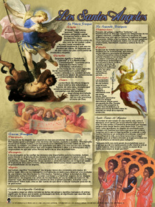 Spanish The Holy Angels Explained Poster Spanish The Holy Angels Explained Poster