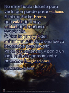 Spanish Be at Peace (St. Francis de Sales) Poster Spanish Be at Peace (St. Francis de Sales) Poster