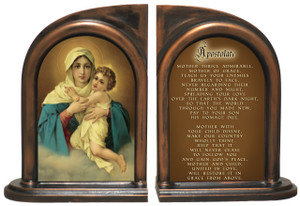 Schoenstatt Madonna Apostolate Prayer Bookends Schoenstatt Madonna Apostolate Prayer Bookends