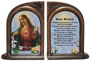 House Blessing Bookends