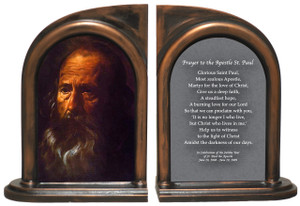 St. Paul (Portrait) by Velazquez Bookends