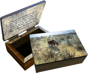 Flight into Egypt Keepsake Box Flight into Egypt Keepsake Box