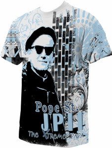 Pope Saint John Paul II Extreme Papa All Over T-Shirt Pope Saint John Paul II Extreme Papa All Over T-Shirt