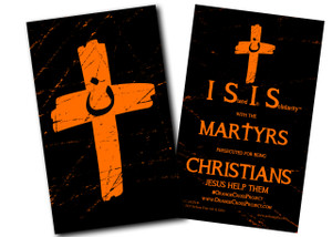 Orange Cross Project Solidarity Prayer Card Orange Cross Project Solidarity Prayer Card