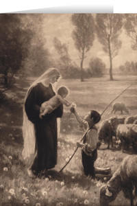 Gift of the Shepherd Christmas Cards (25 Cards) Gift of the Shepherd Christmas Cards (25 Cards)