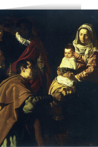 Adoration of the Magi by Velasquez Christmas Cards (25 Cards) Adoration of the Magi by Velasquez Christmas Cards (25 Cards)
