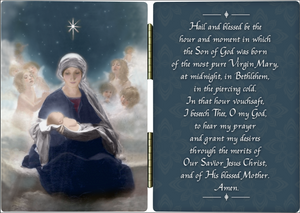 Star of Bethlehem Diptych with St. Andrew Novena Prayer