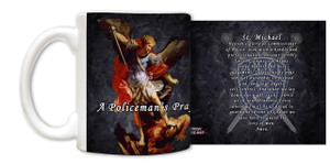 St. Michael Police Officer's Prayer Mug St. Michael Police Officer's Prayer Mug