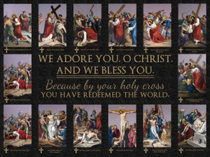 St. Peter's Stations of the Cross Poster St. Peter's Stations of the Cross Poster
