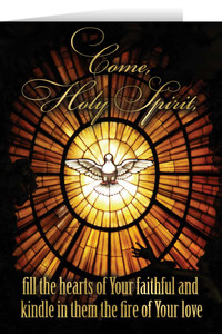 Come Holy Spirit Confirmation Greeting Card Come Holy Spirit Confirmation Greeting Card