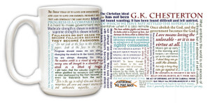 G.K. Chesterton Quote Mug G.K. Chesterton Quote Mug
