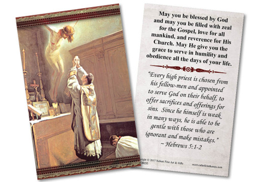 First Mass Ordination Holy Card