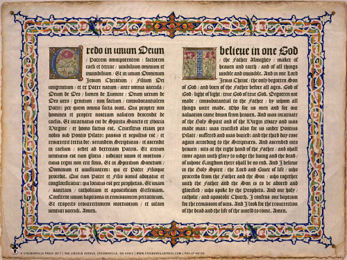 Nicene Creed Poster - Catholic to the Max - Online Catholic Store