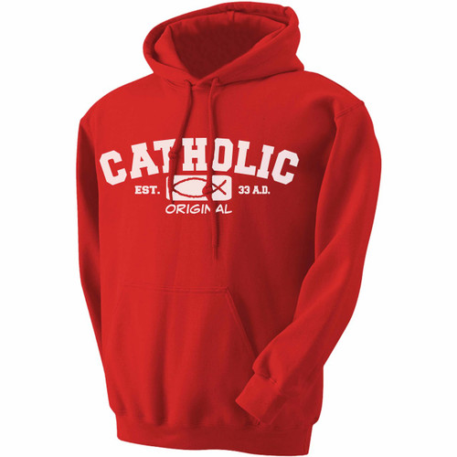 The Catholic University of America Mens Hoodies, The Catholic