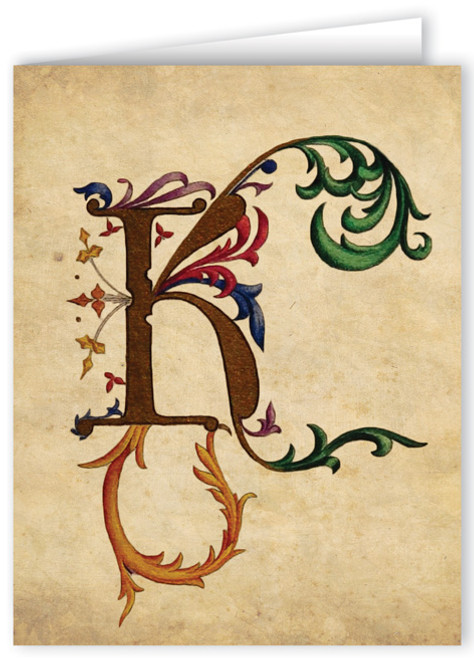 illuminated manuscript k