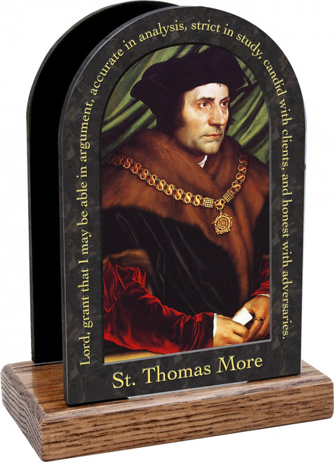 St. Thomas More Prayer Table Organizer (Vertical)