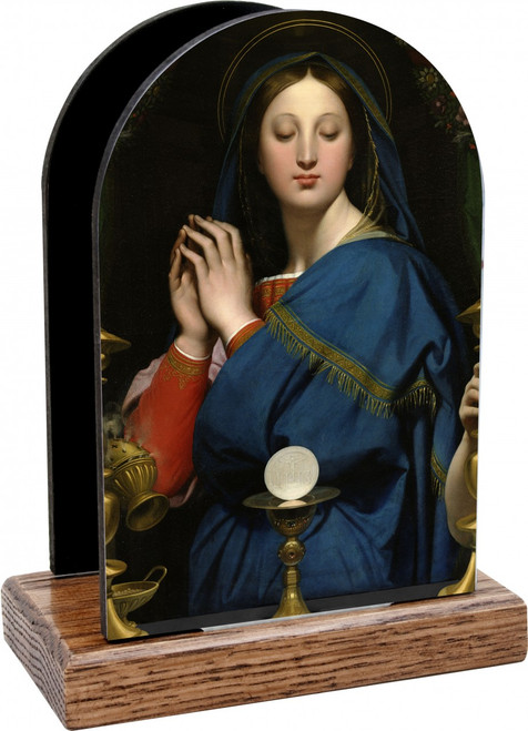 Madonna of the Host Table Organizer (Vertical)