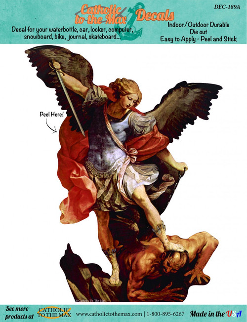 St. Michael the Archangel Decal