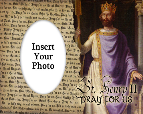 St. Henry II Photo Frame