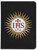 Personalized Catholic Bible with Jesuit IHS Cover - Black NABRE