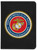 Personalized Catholic Bible with Marines Cover - Black RSVCE