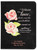 Personalized Catholic Bible with St. Therese Rose Cover - Black RSVCE