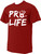 Pro-Life with Handprint T-Shirt