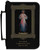 Personalized Bible Cover with Divine Mercy Vilnius Original Graphic - Black