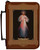 Personalized Bible Cover with Divine Mercy Vilnius Original Graphic - Tawny