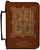 Personalized Bible Cover with Book of Kells Graphic - Tawny