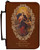 Personalized Bible Cover with Mary Undoer of Knots Graphic - Tawny