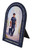 The Protector: Police Guardian Angel Arched Desk Plaque with Policeman's Prayer