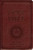 Laser Embossed Catholic Bible with Jesuit IHS Cover - Burgundy NABRE