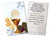 Blue Spring Chalice First Communion Holy Card