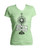 Monstrance Women's Cut V-Neck T-Shirt Monstrance Women's Cut V-Neck T-Shirt