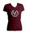 Dominican Shield Women's Cut V-Neck T-Shirt