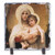 Madonna of the Roses Square Slate Tile