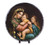 Madonna della Seggiola (Madonna of the Chair) Round Slate Tile