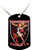 St. Michael Defend Us Black Dog Tag